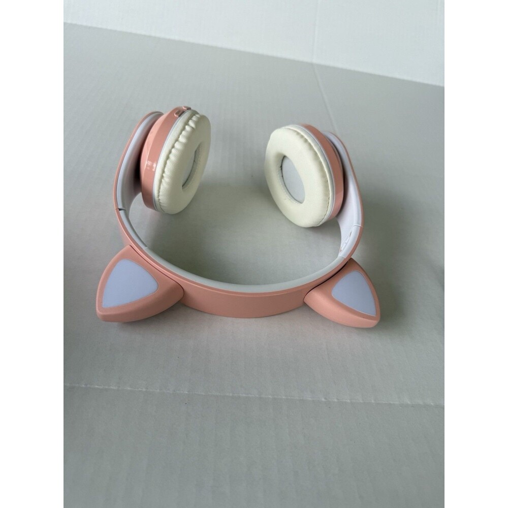 Headset Ear Bluetooth Headset B39 Ear Wireless Headset LED Flashing Pink New - Picture 5 of 10